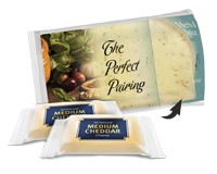 Individually Flow Wrapped Snack Proportioned Cheeses