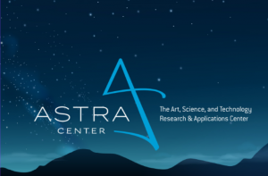 tc transcontinental astra center on a night sky background