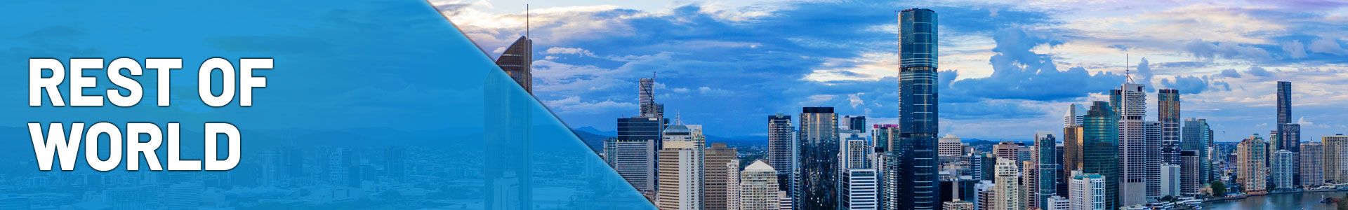 a skyline view of Brisbane Australia