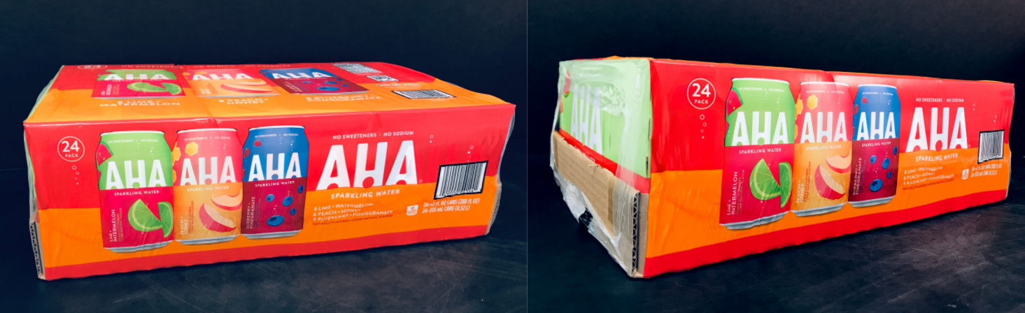 AHA® Sparkling Water PCR Packaging
