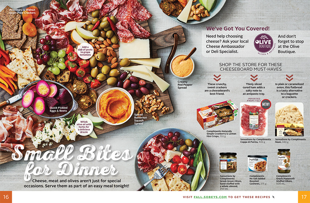 Sobeys - Fall magazine spread